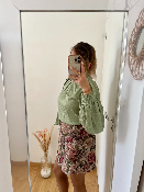 Blouse verte Emilie 