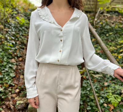 Blouse blanche Aurélie