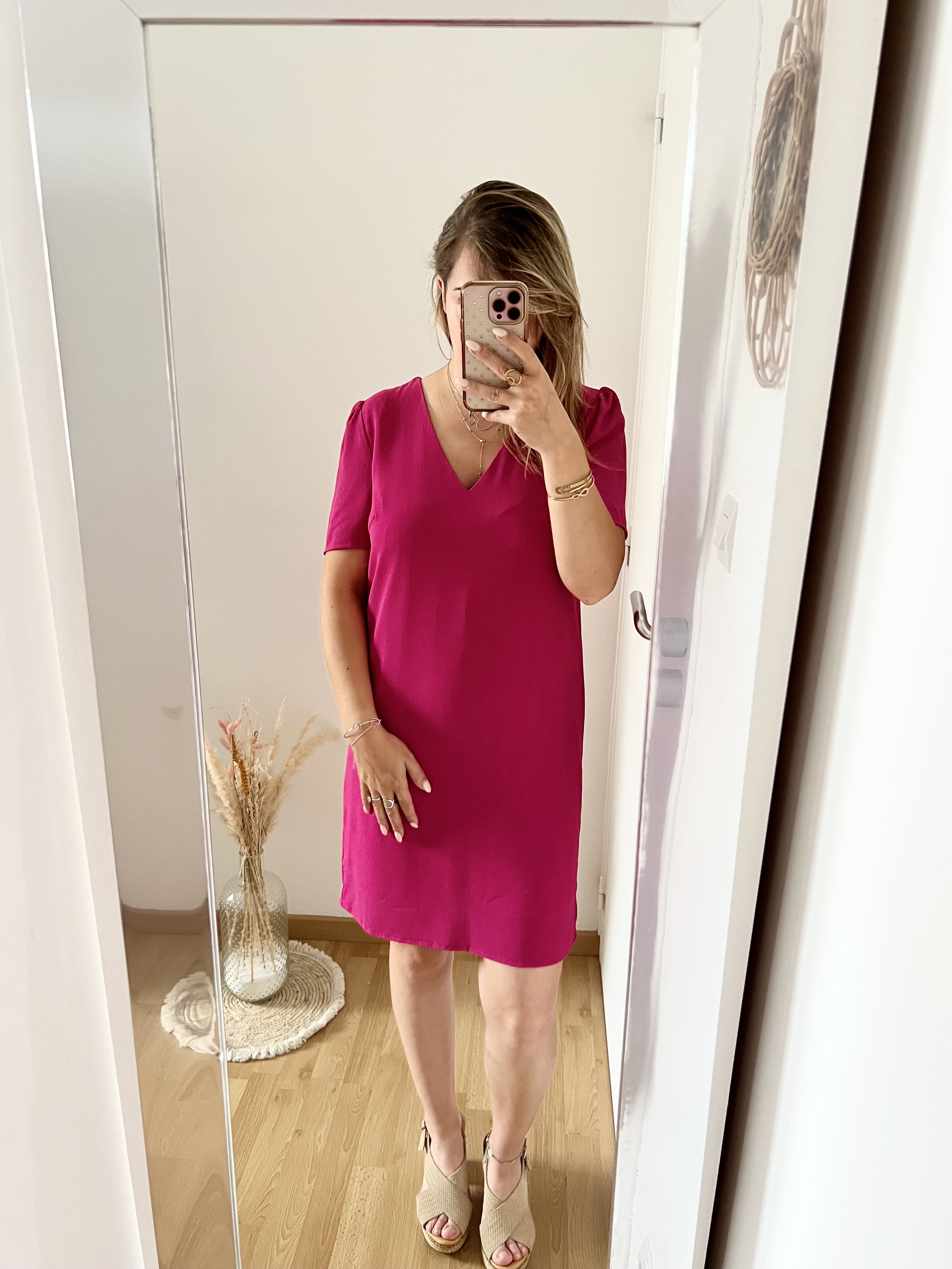 Robe Fuschia Anaëlle