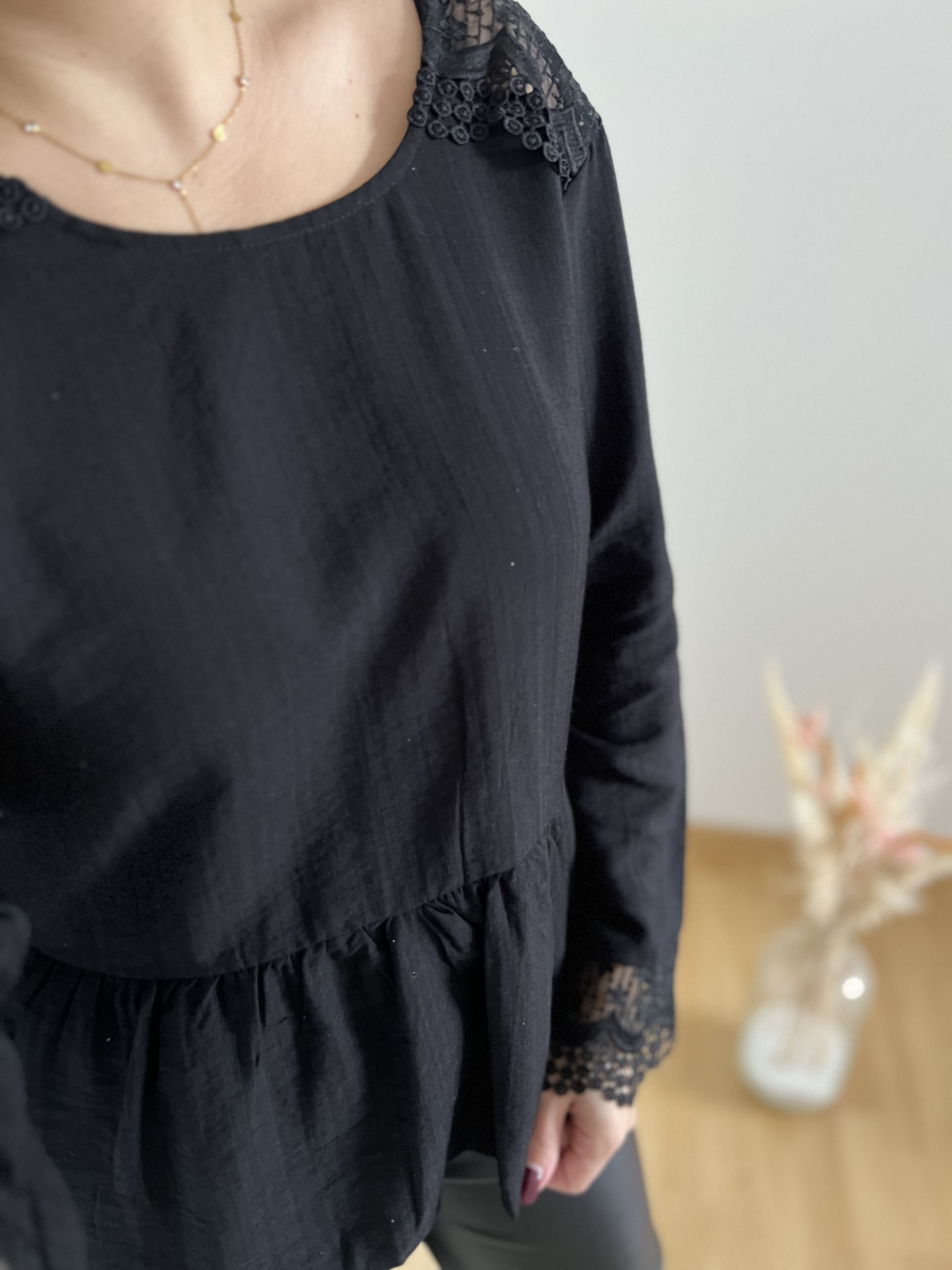 Blouse dos nu Noémie