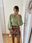 Blouse verte Emilie 