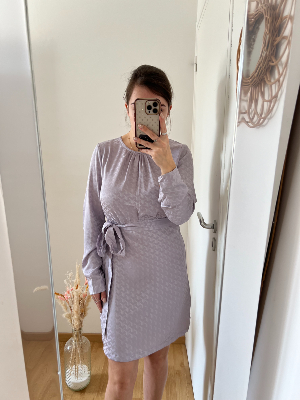 Robe parme Léanne