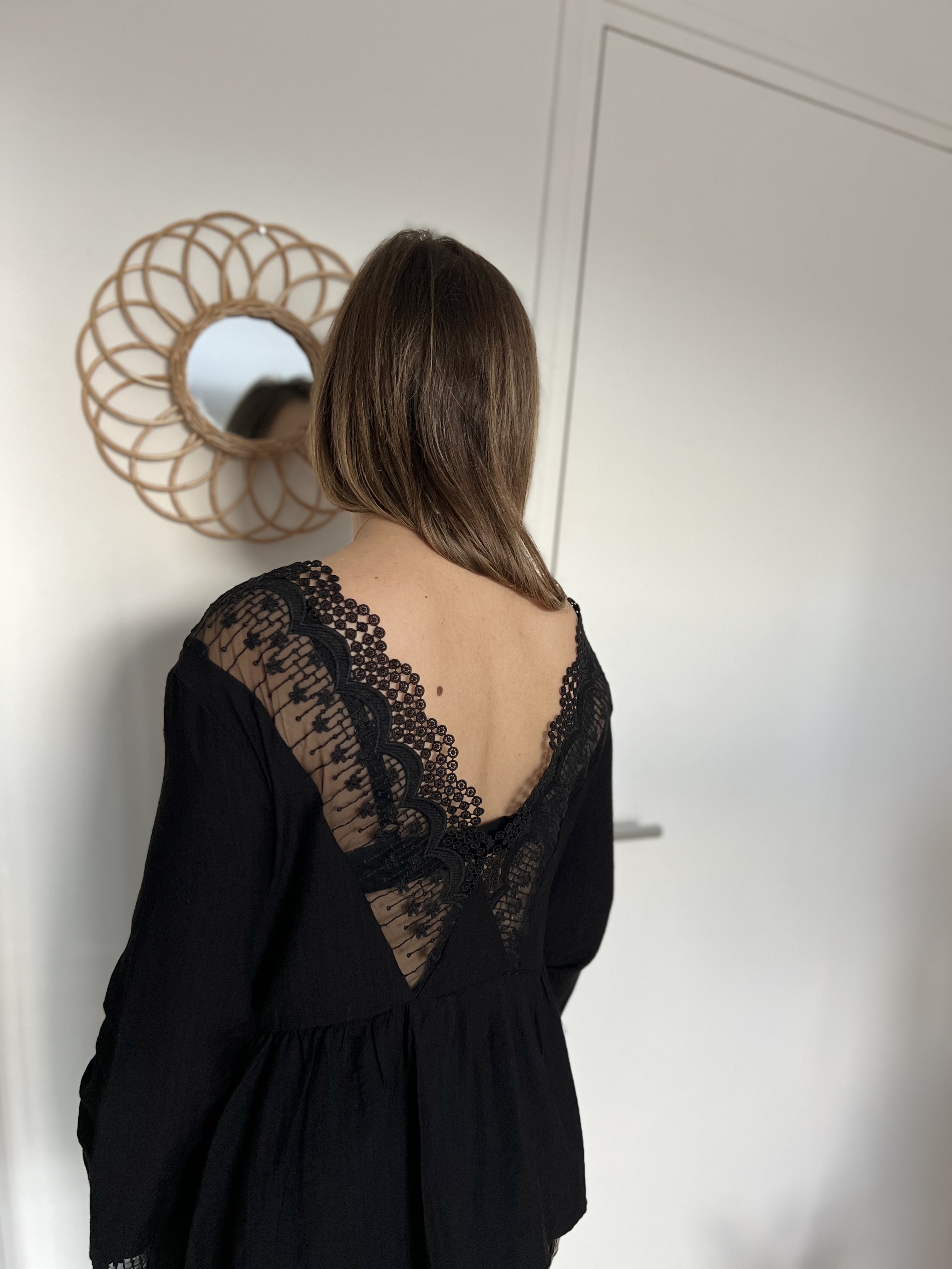 Blouse dos nu Noémie