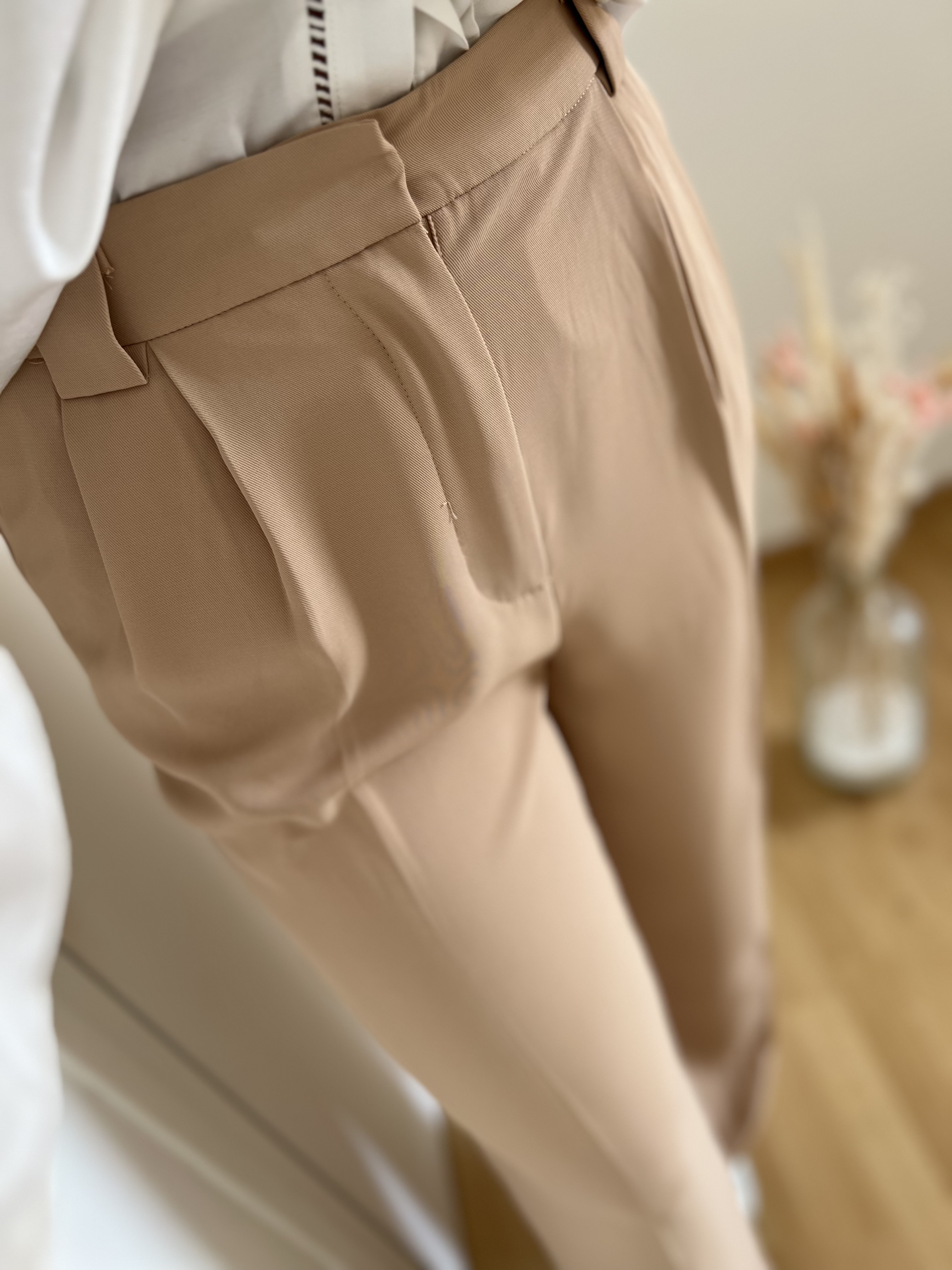 Pantalon de tailleur Constance