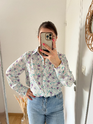 Blouse fleurie Flora