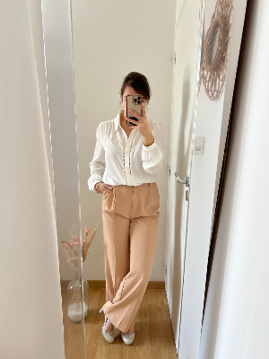 Pantalon de tailleur Constance