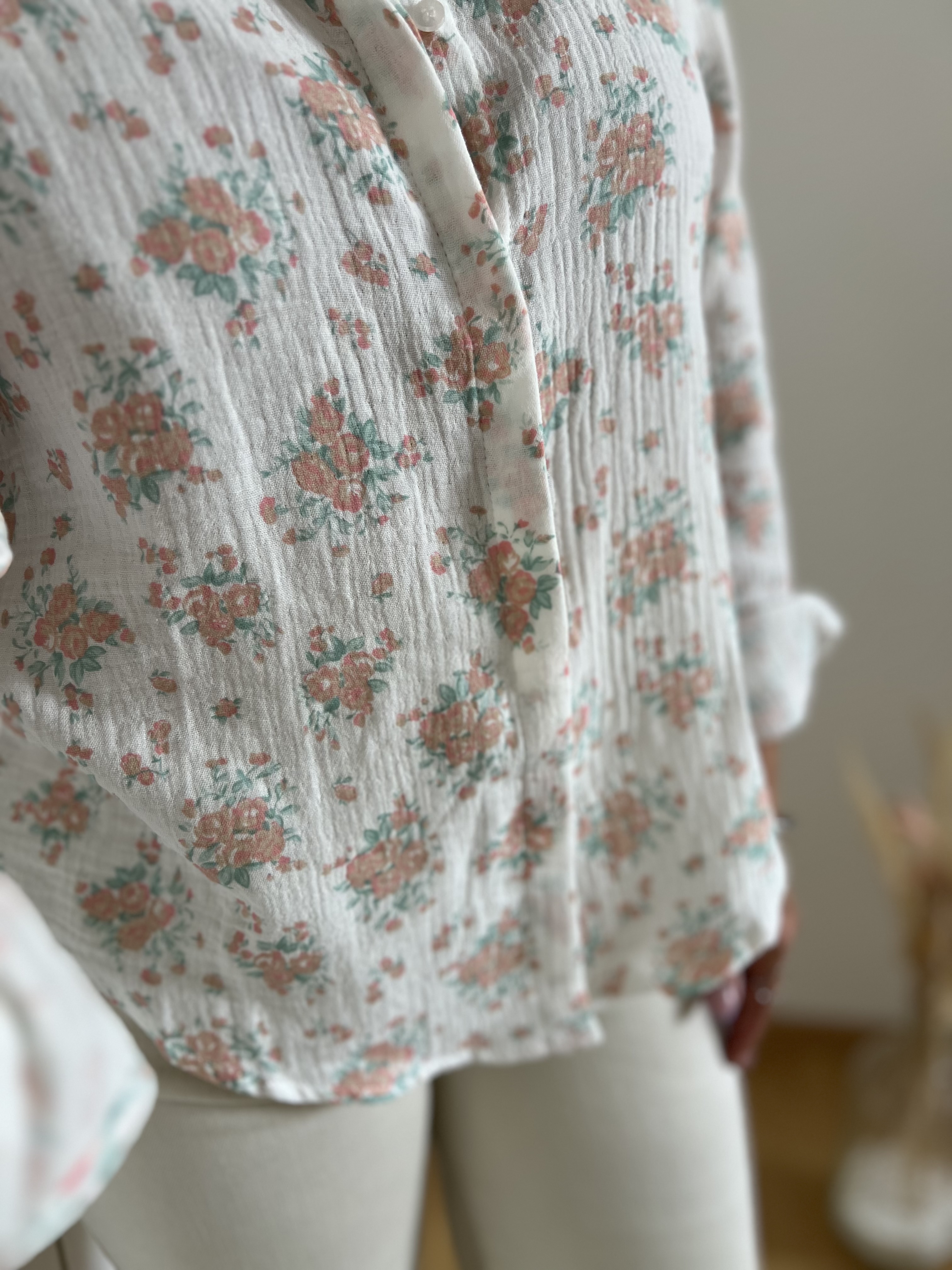 Blouse gaze de coton Nina